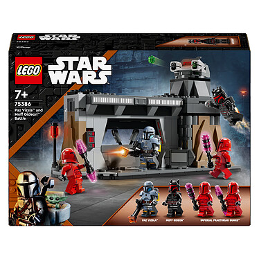 LEGO Star Wars 75386 The Battle of Paz Vizsla and Moff Gideon.
