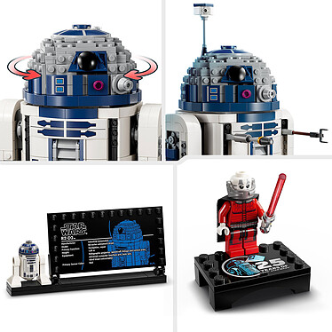 LEGO Star Wars 75379 R2-D2 Modèle de Droïde pas cher