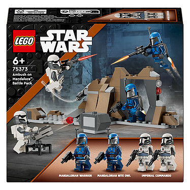 Pack de Batalla Emboscada en Mandalore LEGO Star Wars 75373.