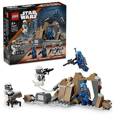 Nota LEGO Star Wars 75373 Ambush on Mandalore Battle Pack.