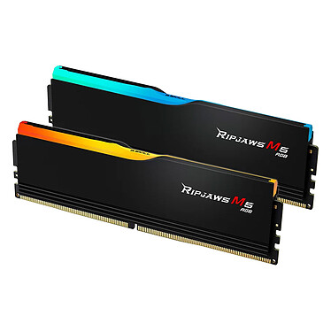 Nota G.Skill Ripjaws M5 RGB 32 GB (2 x 16 GB) DDR5 6000 MHz CL36 - Nero