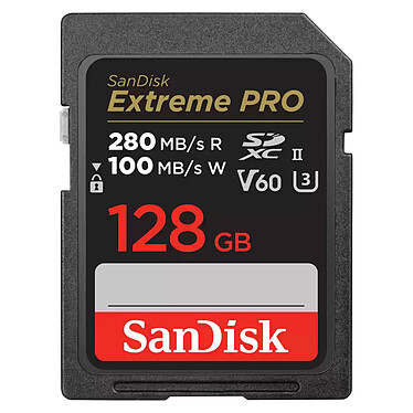 SanDisk Extreme PRO UHS-II V60 128 Go