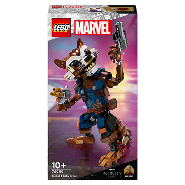 LEGO Marvel 76282 Cohete y bebé Groot