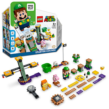 Review LEGO Super Mario 71387 Adventures of Luigi Starter Pack.
