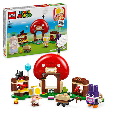 Review LEGO Super Mario 71429 Carottin and Toad Shop Expansion Set .