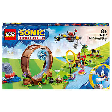 LEGO Sonic the Hedgehog 76994 Sonic and the Green Hill Zone Looping Challenge .