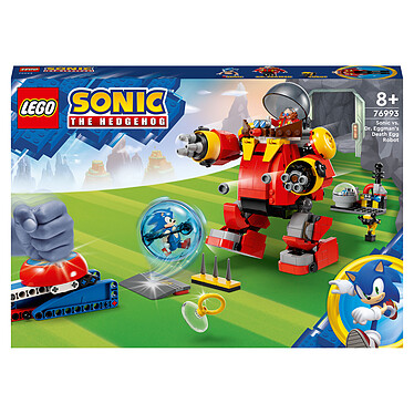 LEGO Sonic Le Hedgehog 76993 Sonic contre le Death Egg Robot du Dr. Eggman