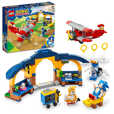 Review LEGO Sonic the Hedgehog 76991 Tornado Plane and Tails' Workshop