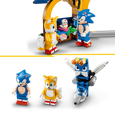 LEGO Sonic Le Hedgehog 76991 L'avion Tornado et l'atelier de Tails pas cher