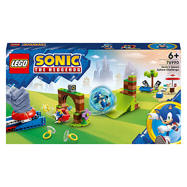 LEGO Sonic The Hedgehog 76990 Sonic and the Speed Sphere Challenge.