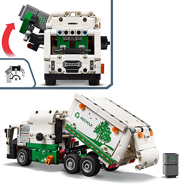 Acheter LEGO Technic 42167 Mack LR Electric Camion poubelle 