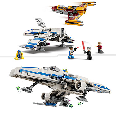 Buy LEGO Star Wars 75364 The New Republic E-wing vs. Shin Hati's Fighter.