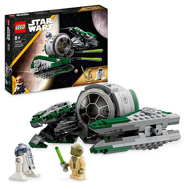 Review LEGO Star Wars 75360 Yoda's Jedi Fighter.
