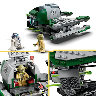 Acquista LEGO Star Wars 75360 Il caccia Jedi di Yoda.
