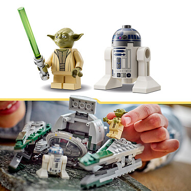 LEGO Star Wars 75360 Le Chasseur Jedi de Yoda pas cher