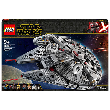 LEGO Star Wars 75257 Halcón Milenario.