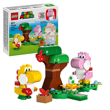 Review LEGO Super Mario 71428 Yoshi's Forest Expansion Set .