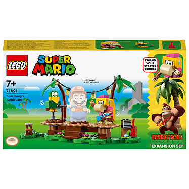 LEGO Super Mario 71421 Dixie Kong Jungle Concert Expansion Set.
