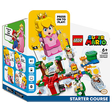 LEGO Super Mario 71403 Peach's Adventures Starter Pack.