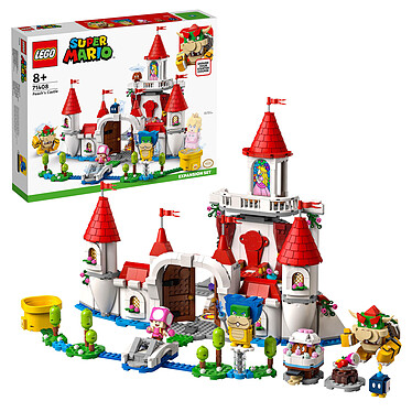 Nota LEGO Super Mario 71408 Set di espansione del castello di Peach .