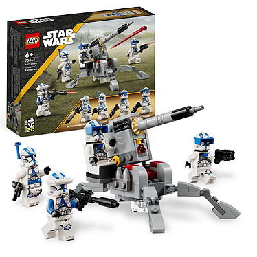 Review LEGO Star Wars 75345 501st Legion Clone Troopers Battle Pack .