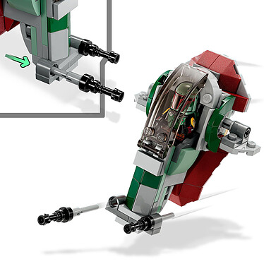 Comprar LEGO Star Wars 75344 Microcaza de la nave de Boba Fett.