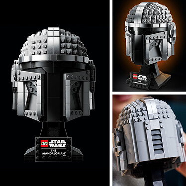 cheap LEGO Star Wars 75328 The Mandalorian's Helmet