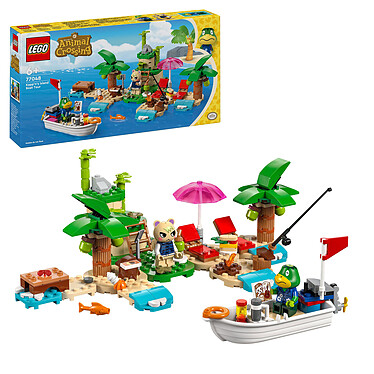 Review LEGO Animal Crossing 77048 Admiral's Sea Excursion.