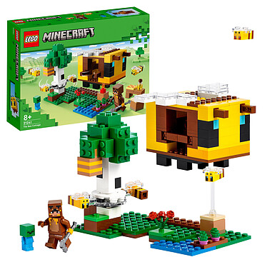 Nota LEGO Minecraft 21241 La capanna delle api.