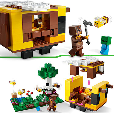 Comprar LEGO Minecraft 21241 La Cabaña de la Abeja.