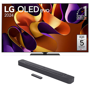 LG OLED55G4 + JBL Bar 300.