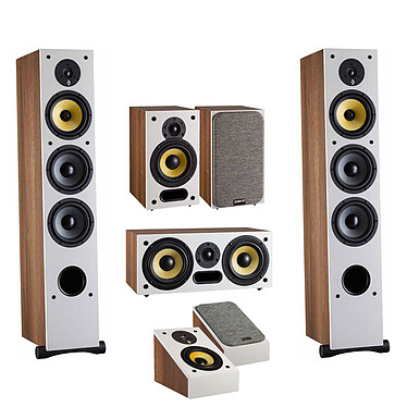 Davis Acoustics Pack Ariane 7 PM Atmos Walnut.