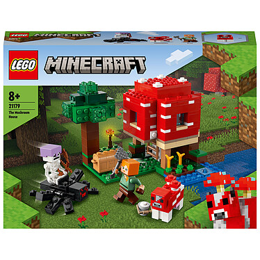 LEGO Minecraft 21179 The Mushroom House.