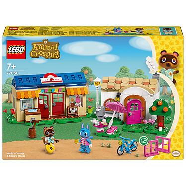 LEGO Animal Crossing 77050 Boutique Nook and Rosie's House.