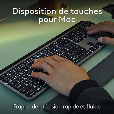 Avis Logitech MX Keys S Combo for Mac (Gris Sidéral)