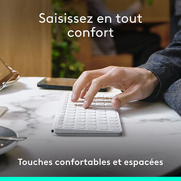 Acheter Logitech Keys-To-Go 2 (Gris Pâle)