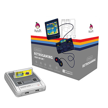 Hutopi Console Rétrogaming SNES (2 Go / 64 Go) avec Recalbox