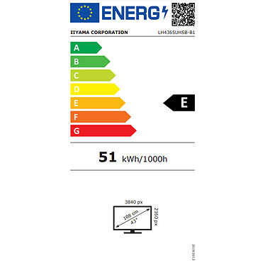 iiyama 42,5" LED - ProLite LH4365UHSB-B1 a bajo precio