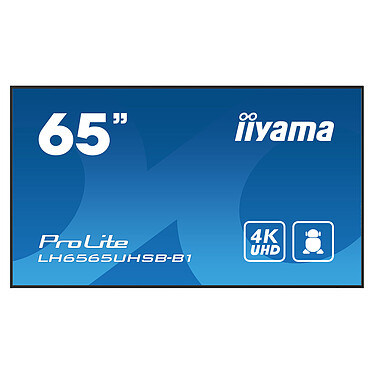 iiyama 64,5" LED - ProLite LH6565UHSB-B1.