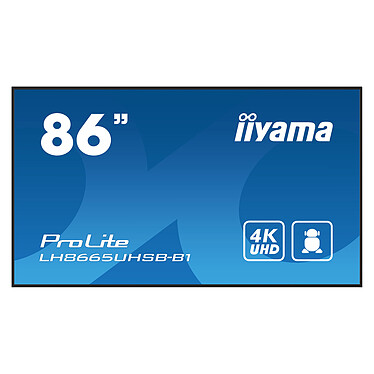 iiyama 86 LED - ProLite LH8665UHSB-B1.