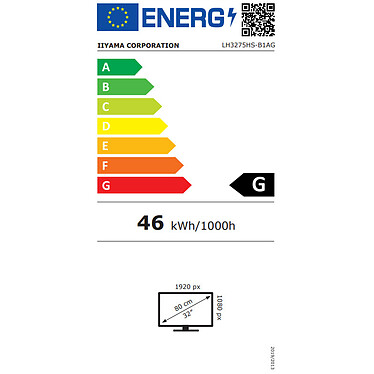 iiyama 31,5" LED - ProLite LH3275HS-B1AG. a bajo precio