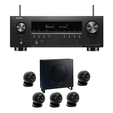 Denon AVR-S970H + Cabasse Eole 4 Noir 5.1