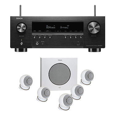 Denon AVC-S970H + Cabasse Eole 4 White 5.1.