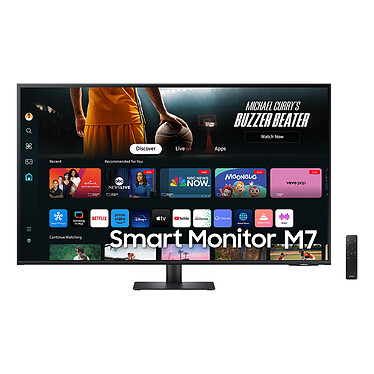 Samsung 43" LED - Smart Monitor M7 S43DM702UU