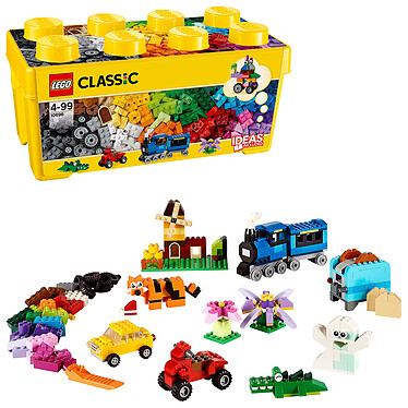Review LEGO Classic 10696 The Creative Brick Box.