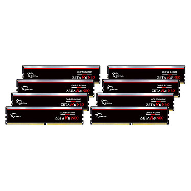 G.Skill Zeta R5 Neo 128 Go (8 x 16 Go) DDR5 ECC Registered 6000 MHz CL30