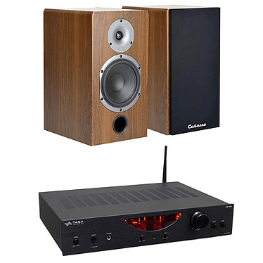 Taga Harmony HTA-600B + Cabasse Antigua MT32 Walnut.