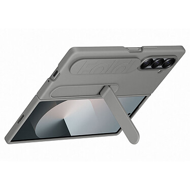 Samsung Coque Lanière Fonction Stand Gris Galaxy Z Fold 6 . a bajo precio