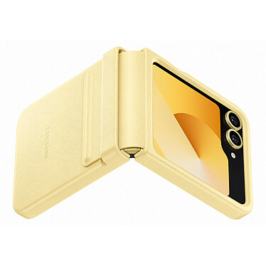 Samsung Coque Premium Jaune Galaxy Z Flip6 pas cher