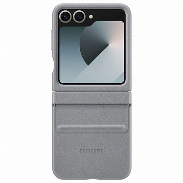 Nota Samsung Premium Case Grey Galaxy Z Flip6.